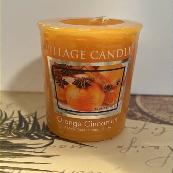 NWT 3 Candle Mini Set Crisp Apple, Orange Cinnamon and Tranquil Calm - Picture 3 of 4